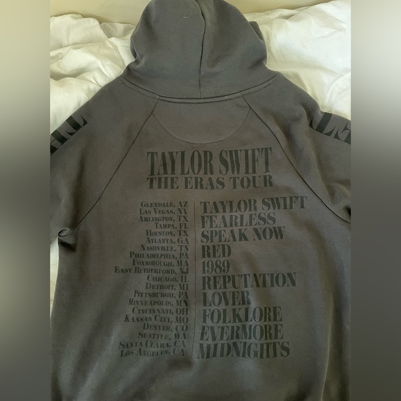 Taylor Swift The Eras Tour Dark Gray Hoodie - Picture 5 of 5